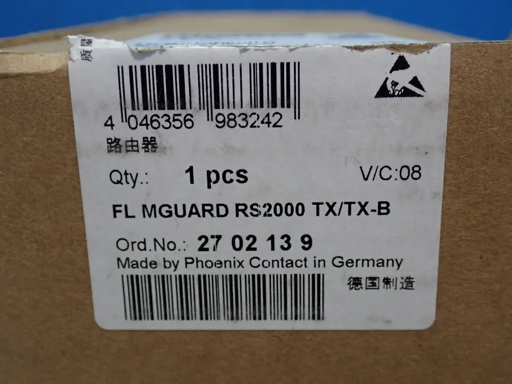 Phoenix Control Router - Mguard Rs2000 Tx/tx-b