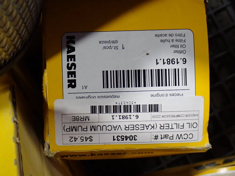 Kaeser Oil And Air Filters