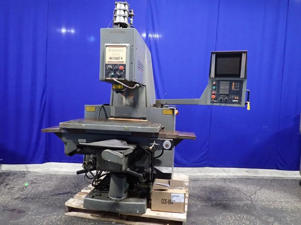 Bridgeport 38"x15" Interact 4 Mill - Series 2