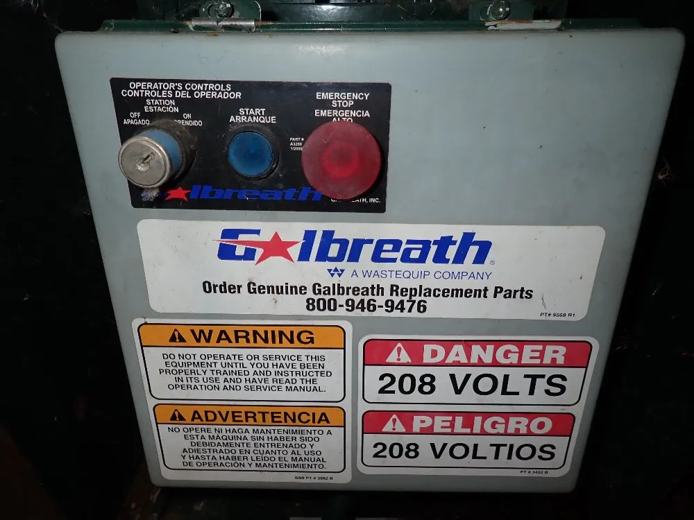Galbreath 6.0 Cu Yd Self Contained Compactor - Pm6fs