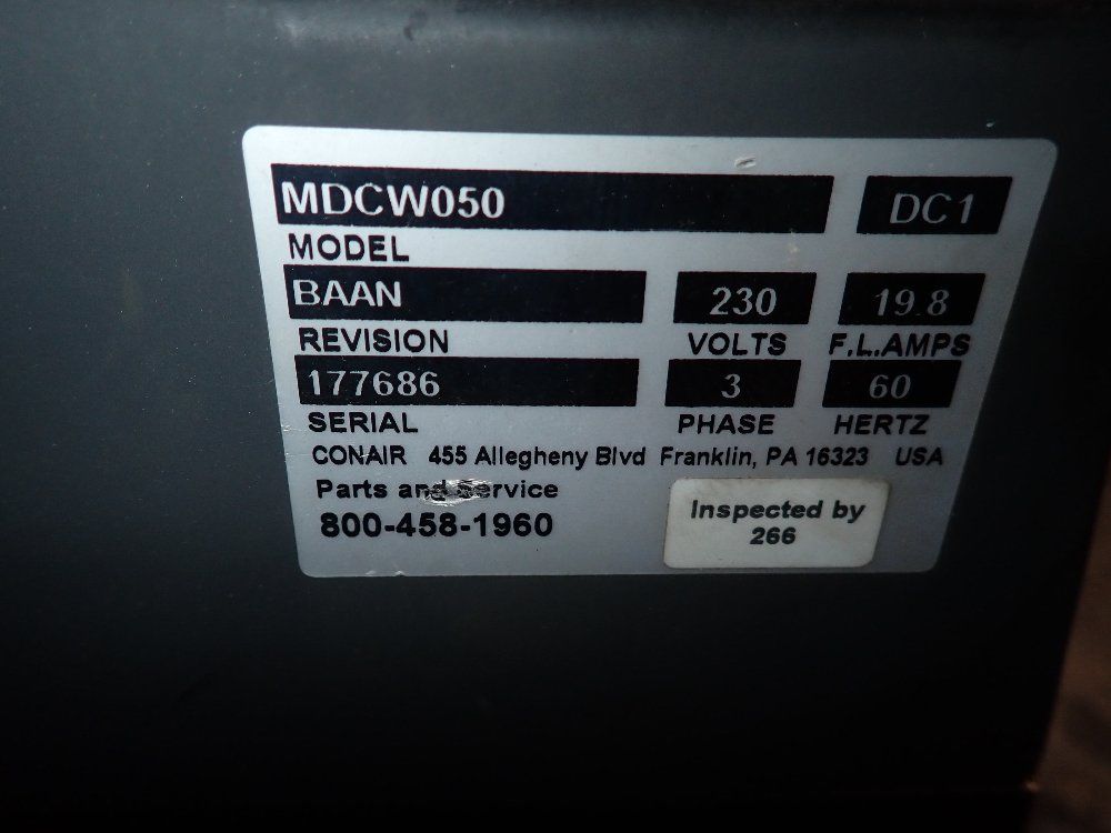 Conair 280 Lbs Dryer - Mdcw050/rwh18