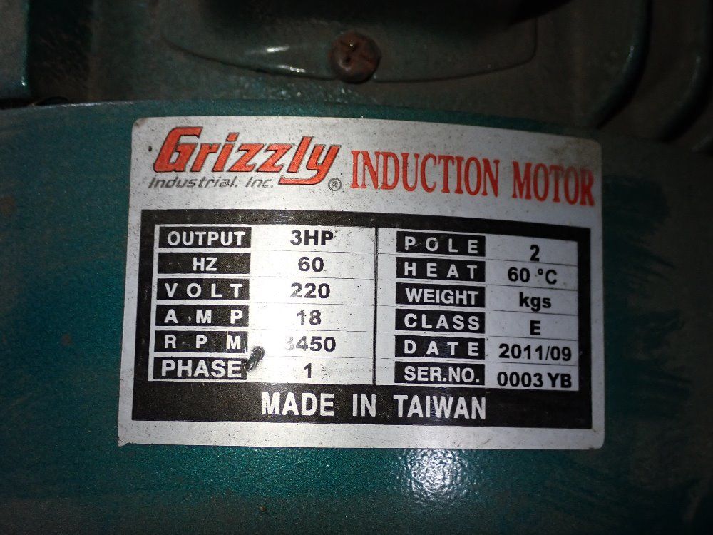 Grizzly 3 Hp Dust Collector - G1030z2