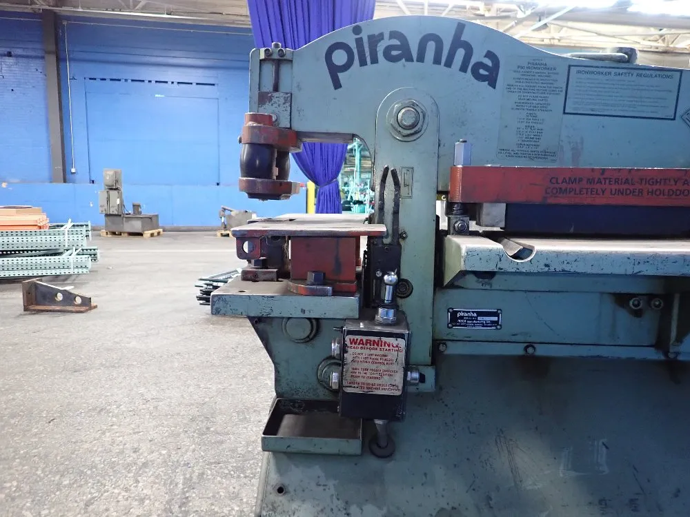 Piranha 50 Ton Ironworker - P50