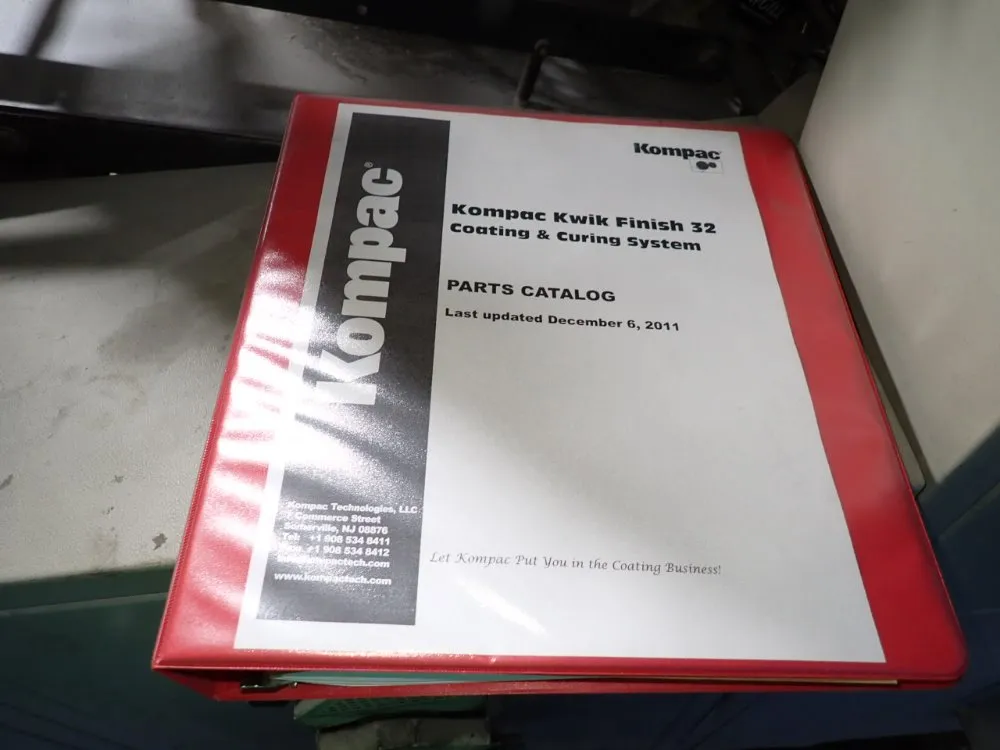 Kompac Technologies 32 1/2"x13" Opening Uv Coating System - Kwik Finish 32