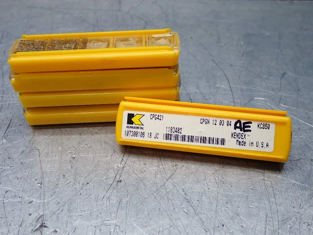 Kennametal Milling Inserts 5 Pkgs - Cpg421