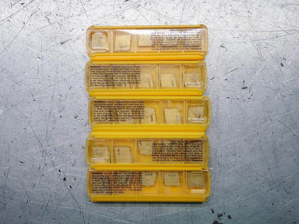 Kennametal Milling Inserts 5 Pkgs - Cpg421