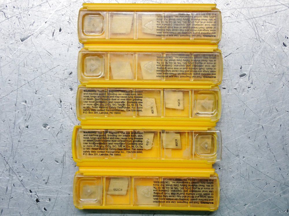 Kennametal Milling Inserts 5 Pkgs - Cpg421