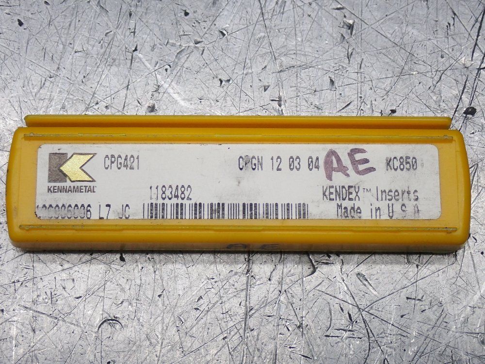 Kennametal Milling Inserts 5 Pkgs - Cpg421