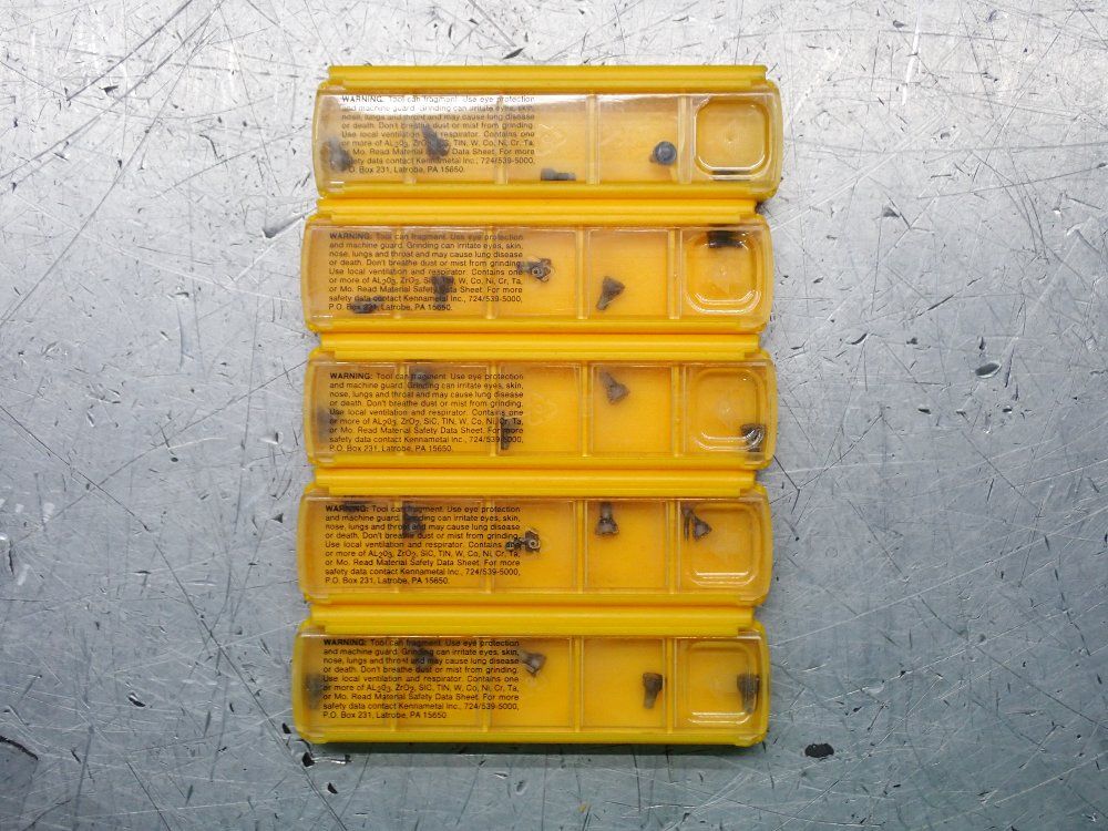 Kennametal Milling Inserts 5 Pkgs - Rcmk152
