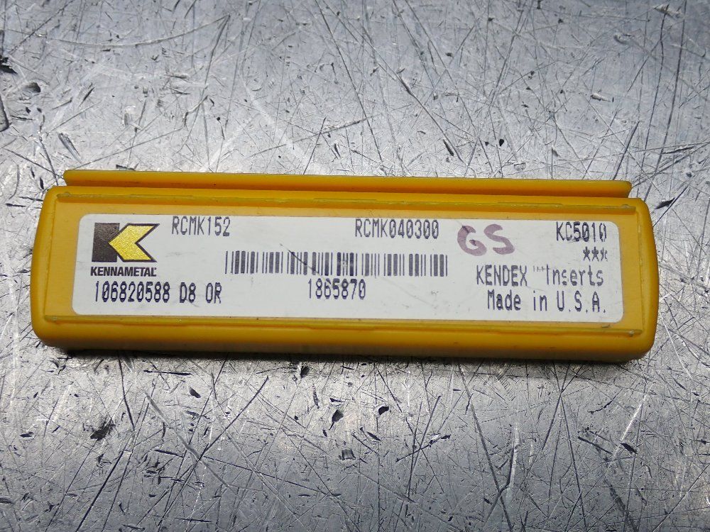 Kennametal Milling Inserts 5 Pkgs - Rcmk152