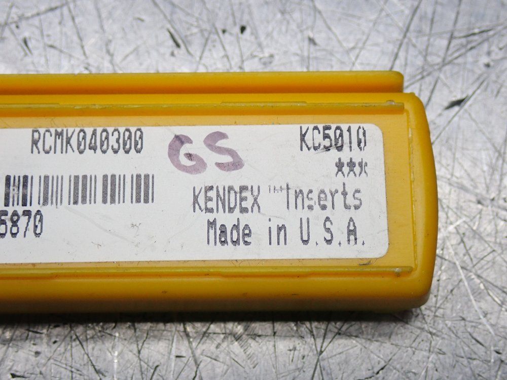Kennametal Milling Inserts 5 Pkgs - Rcmk152
