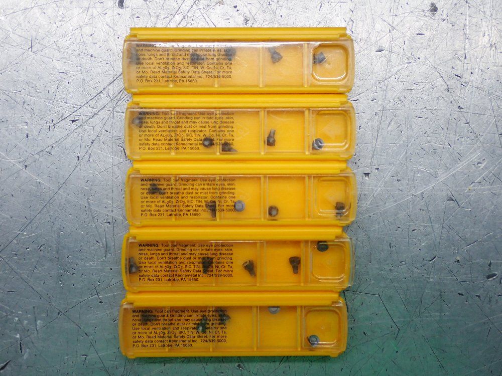 Kennametal Milling Inserts 5 Pkgs - Rcfk152hp