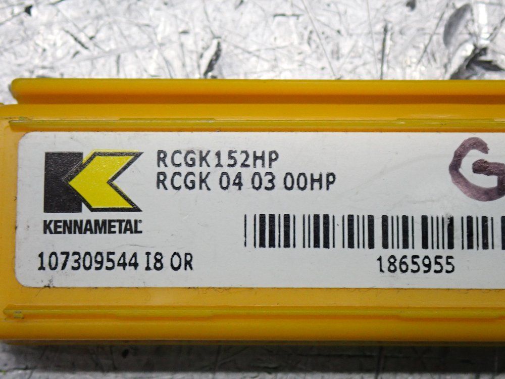 Kennametal Milling Inserts 5 Pkgs - Rcfk152hp