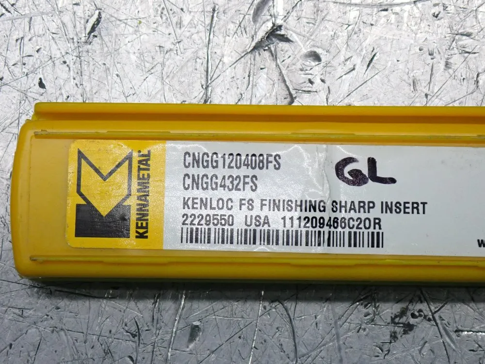 Kennametal Milling Inserts 5 Pkgs - Cngg120408fs