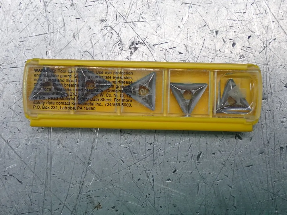 Kennametal Milling Inserts 5 Pkgs - Tnms160408