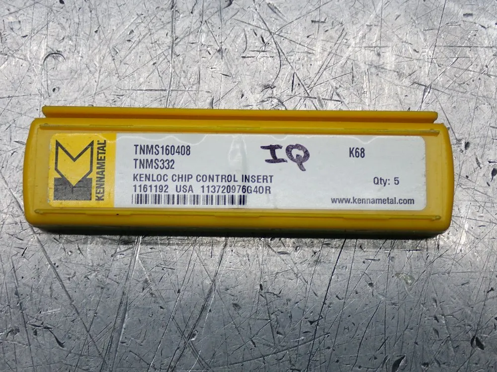 Kennametal Milling Inserts 5 Pkgs - Tnms160408