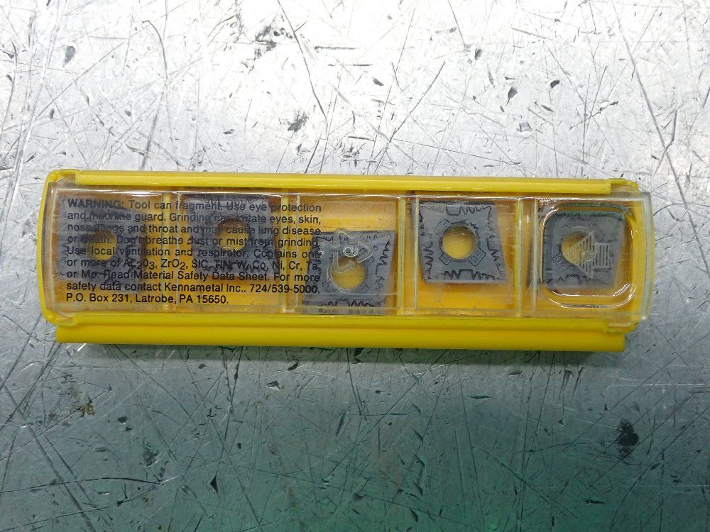 Kennametal Milling Inserts 5 Pkgs - Cngg12040fs