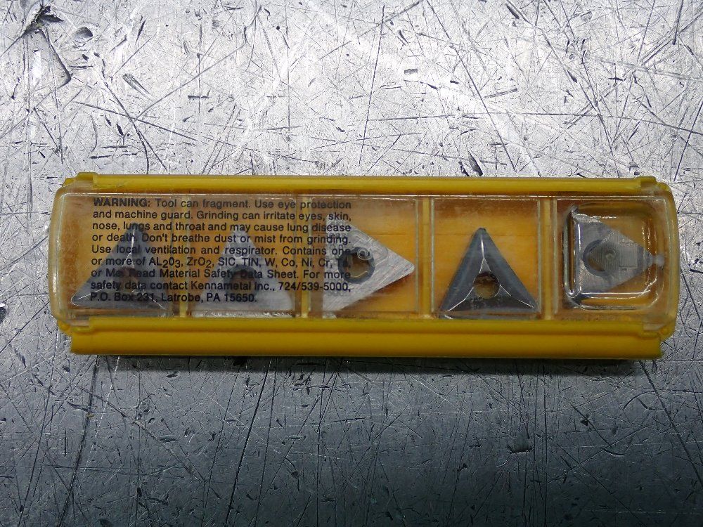 Kennametal Milling Inserts 5 Pkgs - Tnms160408