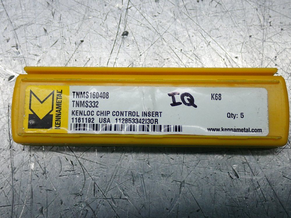 Kennametal Milling Inserts 5 Pkgs - Tnms160408