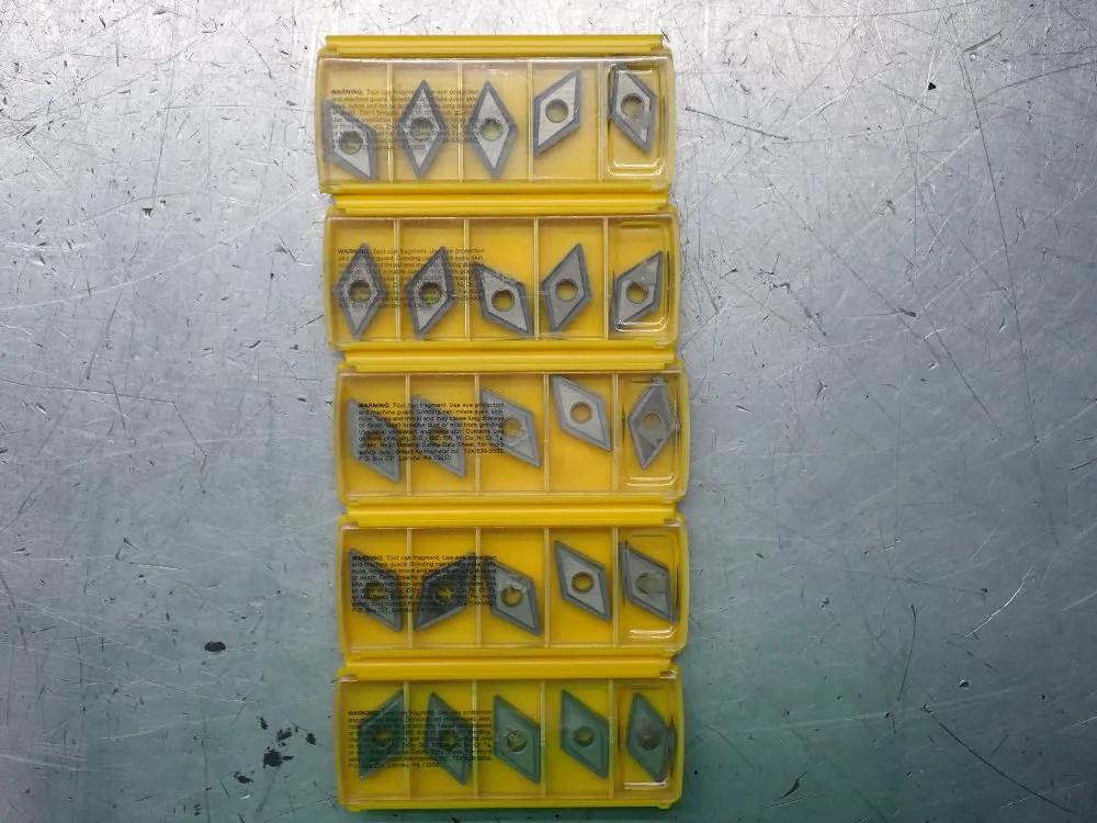 Kennametal Milling Inserts 5 Pkgs - Dnmg432