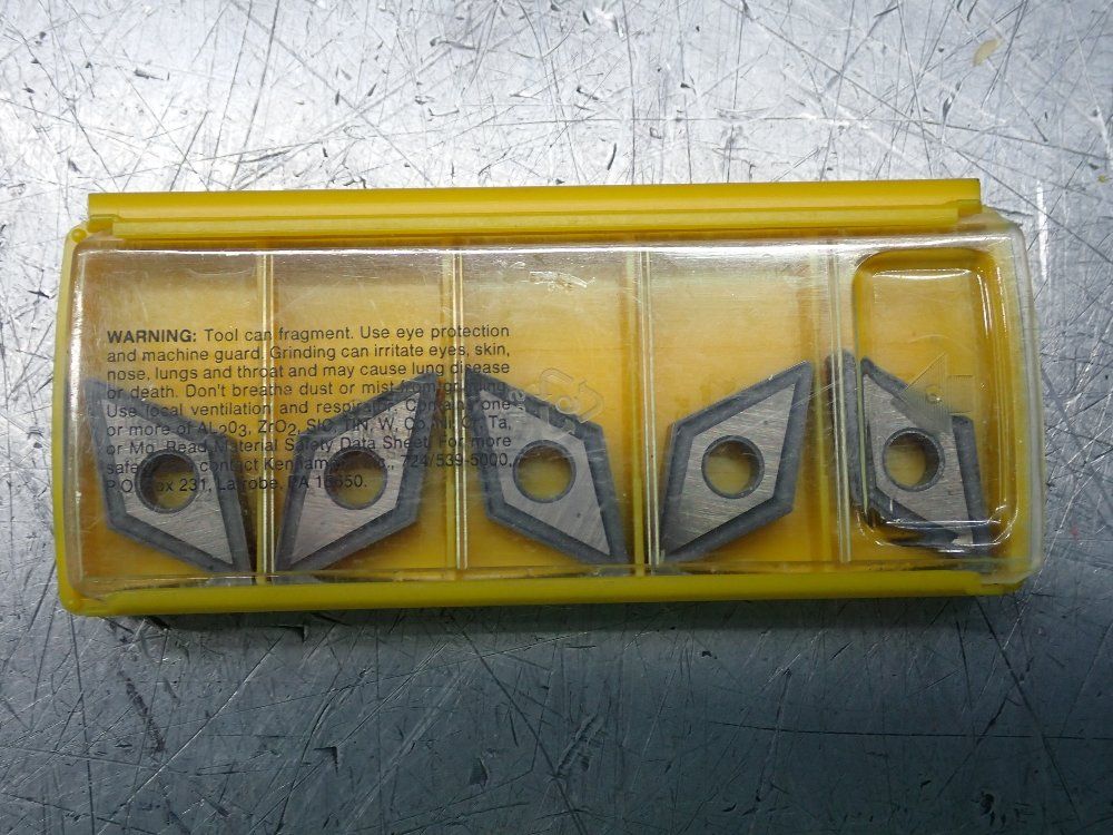 Kennametal Milling Inserts 5 Pkgs - Dnmg432