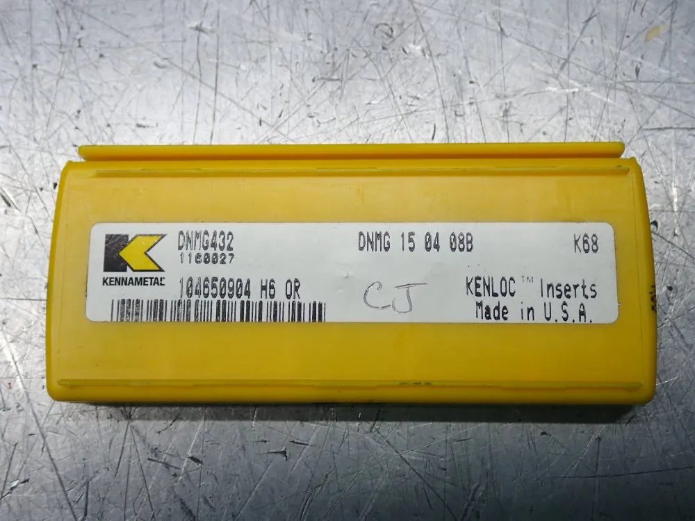 Kennametal Milling Inserts 5 Pkgs - Dnmg432