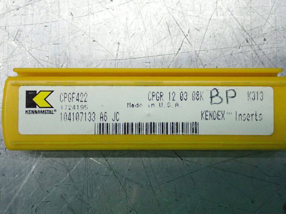 Kennametal Milling Inserts 6 Pkgs - Cpgf422