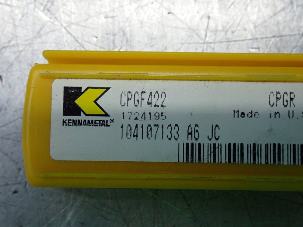 Kennametal Milling Inserts 6 Pkgs - Cpgf422