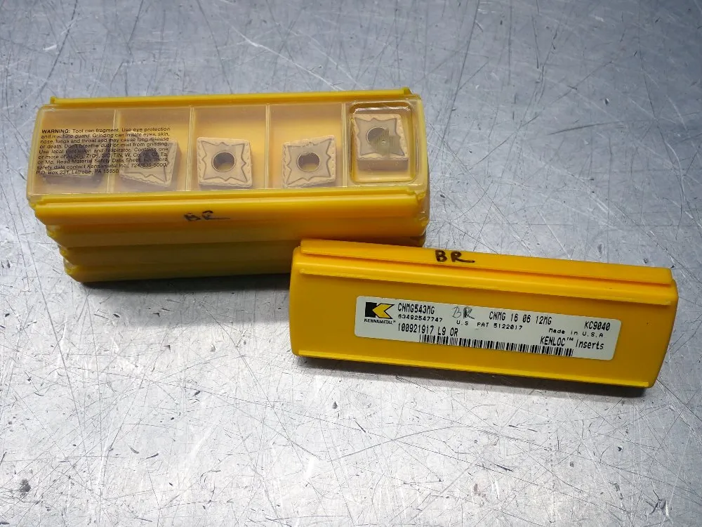 Kennametal Milling Inserts 5 Pkgs - Cnmg543mg