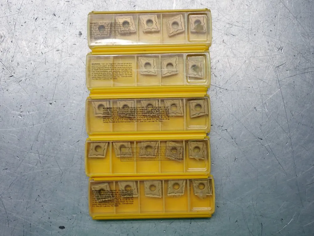 Kennametal Milling Inserts 5 Pkgs - Cnmg543mg