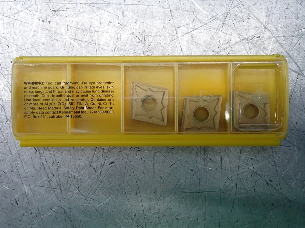 Kennametal Milling Inserts 5 Pkgs - Cnmg543mg