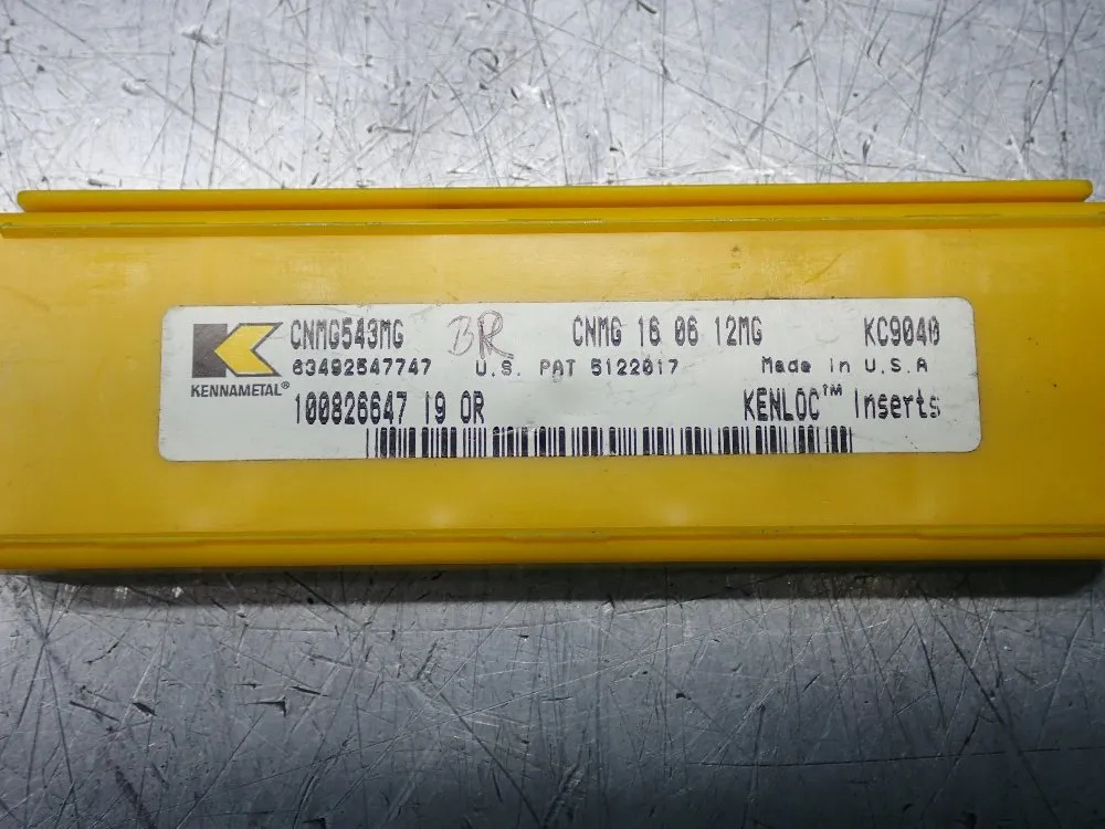 Kennametal Milling Inserts 5 Pkgs - Cnmg543mg