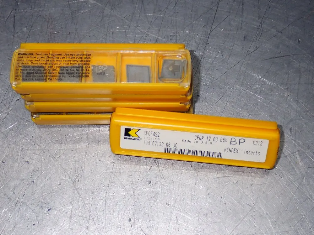 Kennametal Milling Inserts 5 Pkgs - Cpgf422