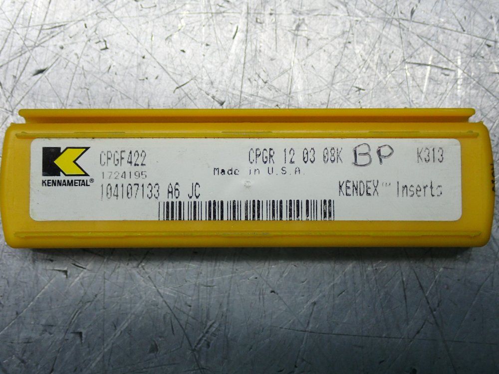 Kennametal Milling Inserts 5 Pkgs - Cpgf422
