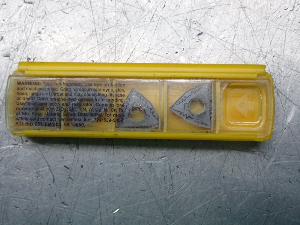 Kennametal Milling Inserts 4 Pkgs - Wngg431fs