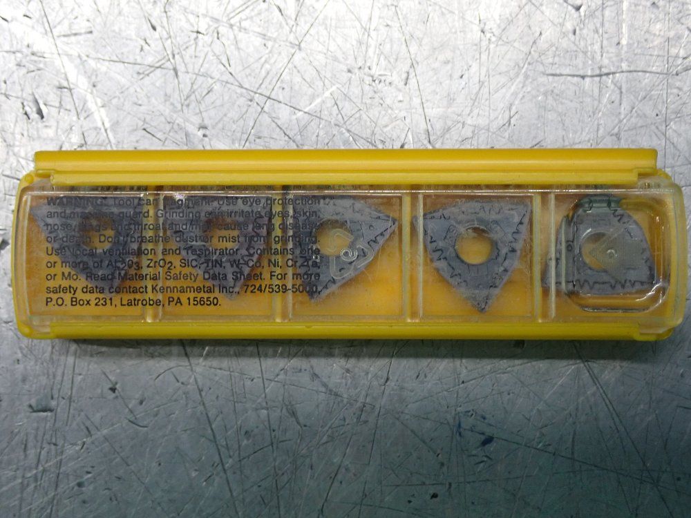 Kennametal Milling Inserts 4 Pkgs - Wngg431fs