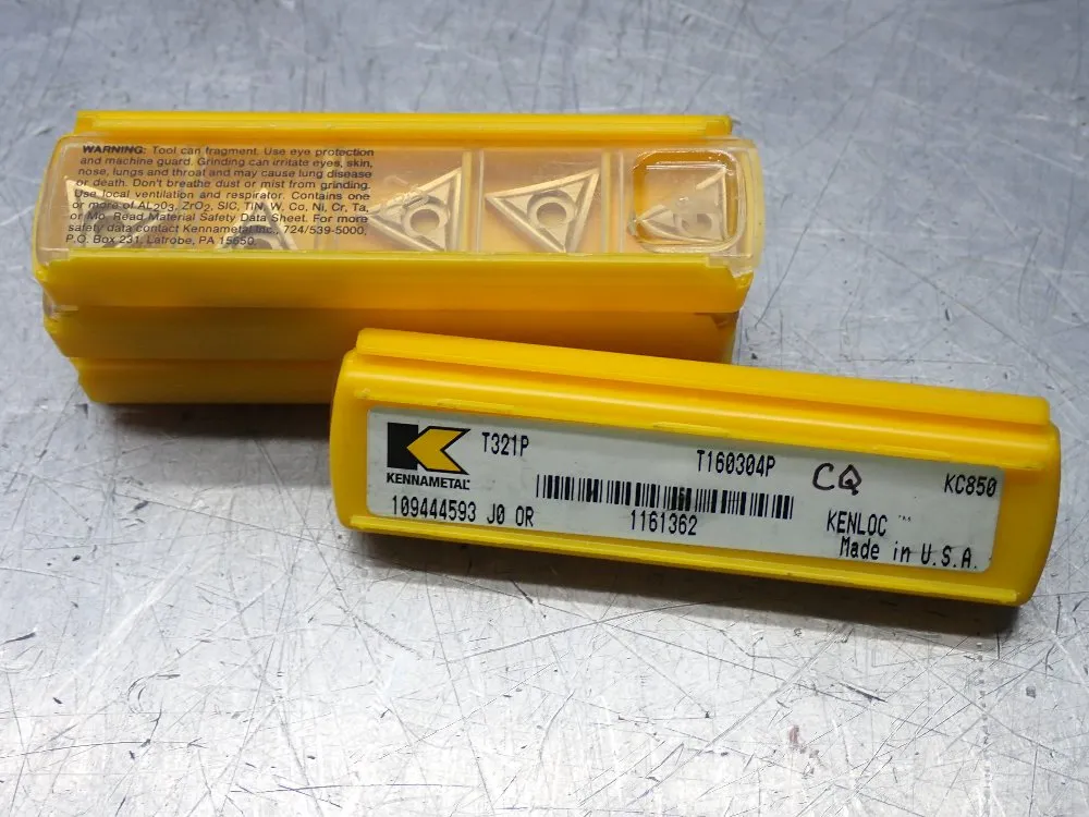 Kennametal Milling Inserts 4 Pkgs - T321p