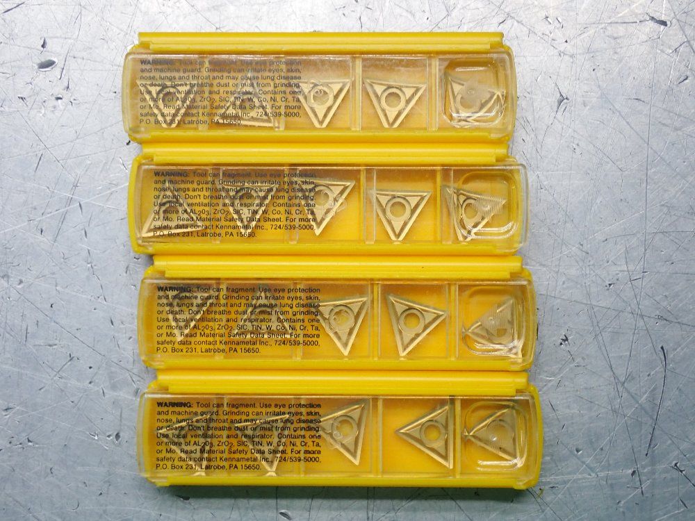 Kennametal Milling Inserts 4 Pkgs - T321p