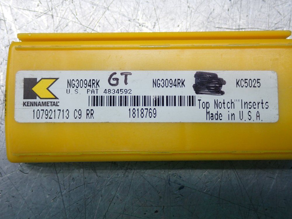 Kennametal Milling Inserts 4 Pkgs - Ng3094rk