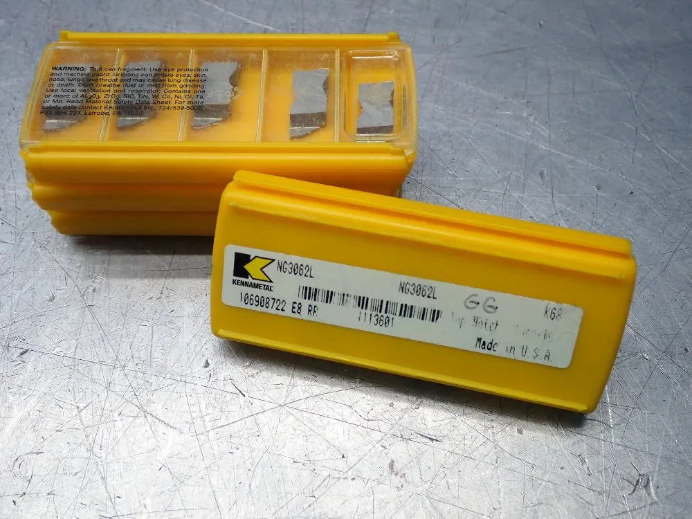 Kennametal Milling Inserts 4 Pkgs - Ng3062l