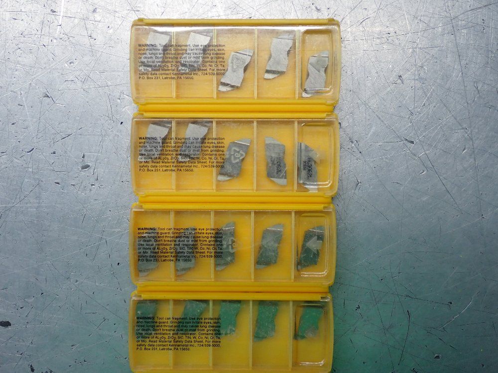 Kennametal Milling Inserts 4 Pkgs - Ng3062l