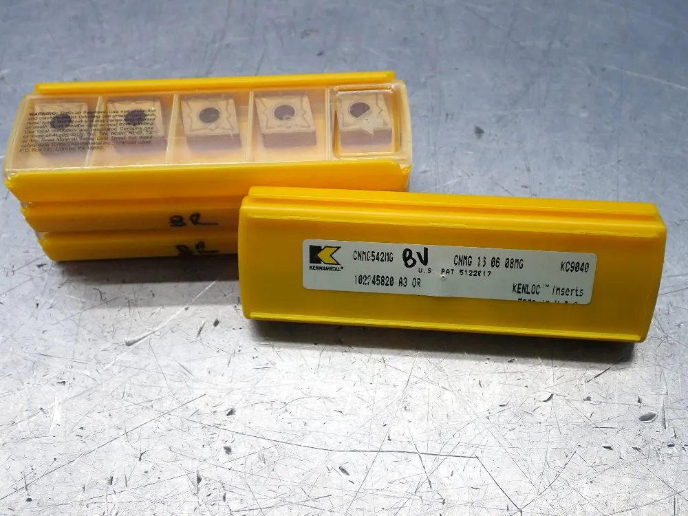 Kennametal Milling Inserts 4 Pkgs - Cnmg542mg