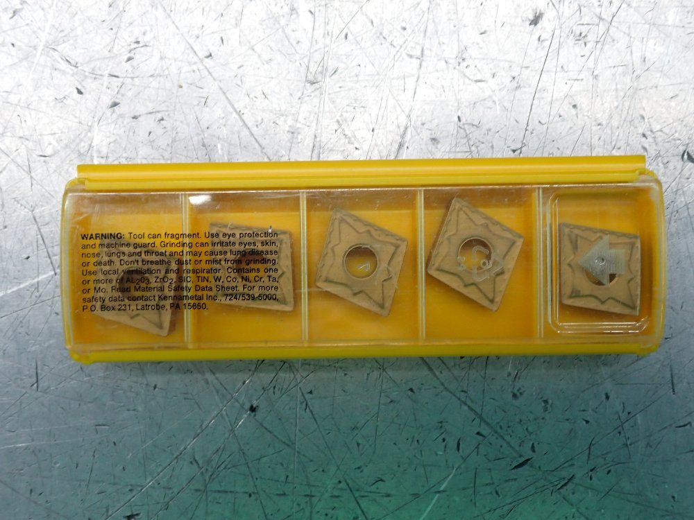Kennametal Milling Inserts 4 Pkgs - Cnmg542mg