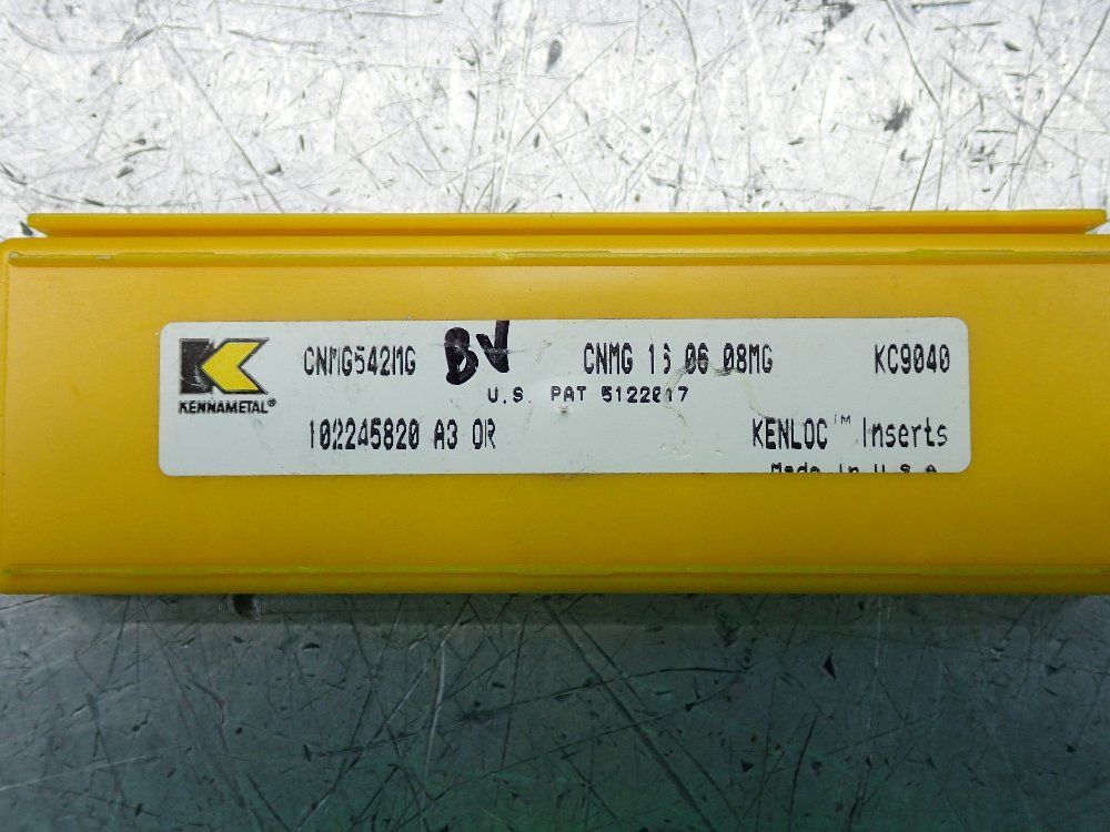 Kennametal Milling Inserts 4 Pkgs - Cnmg542mg