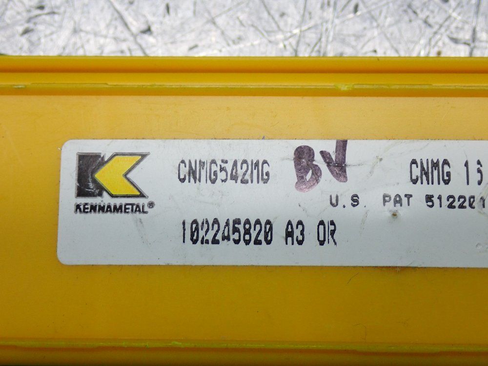 Kennametal Milling Inserts 4 Pkgs - Cnmg542mg