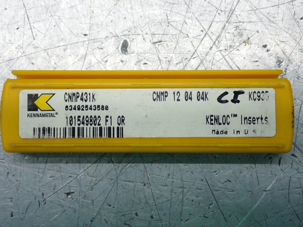 Kennametal Milling Inserts 4 Pkgs - Cnmp431k