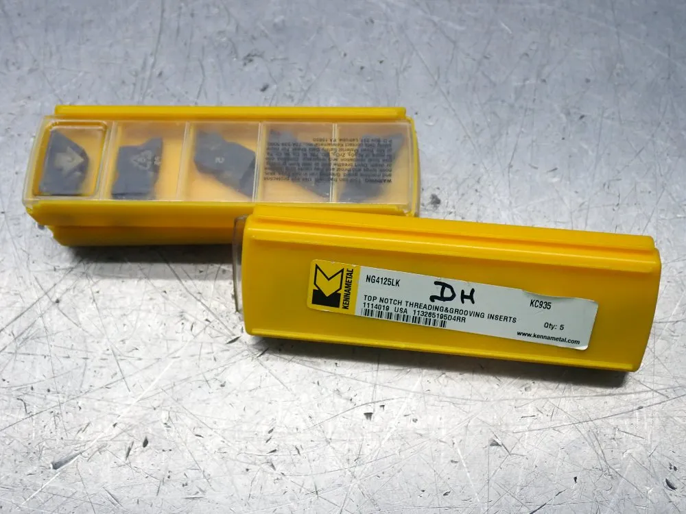 Kennametal Milling Inserts 3 Pkgs - Ng4125lk