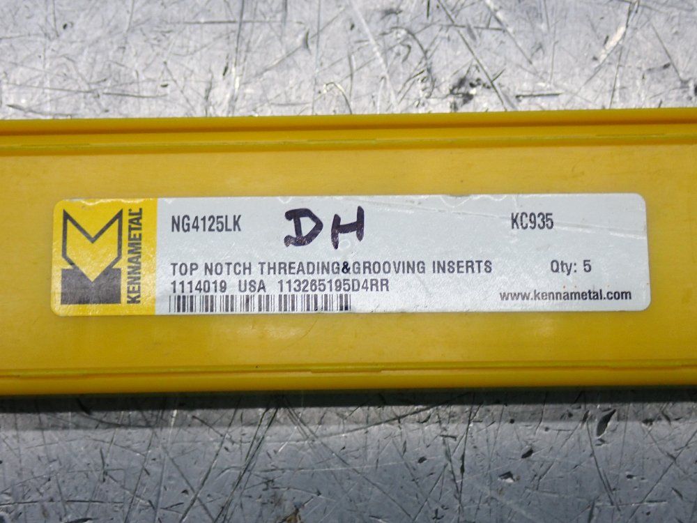 Kennametal Milling Inserts 3 Pkgs - Ng4125lk
