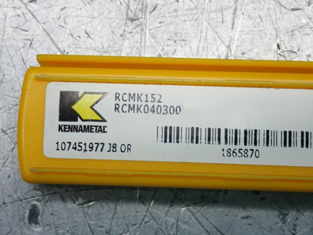 Kennametal Milling Inserts 3 Pkgs - Rcmk152