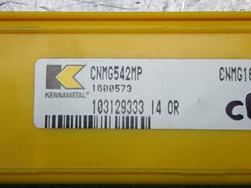 Kennametal Milling Inserts 3 Pkgs - Cnmg542mp